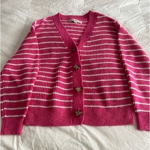 Women’s chunky button down cardigan